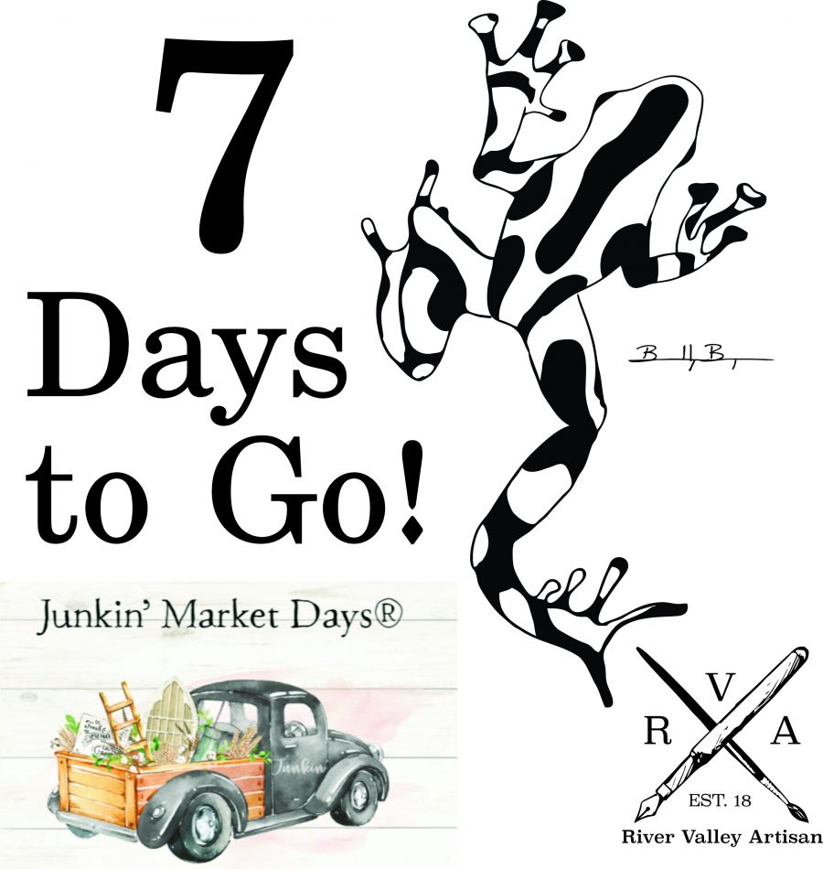 Only 7 Days to Go! Junkin’ Market Days in Fayetteville Are Almost Here!